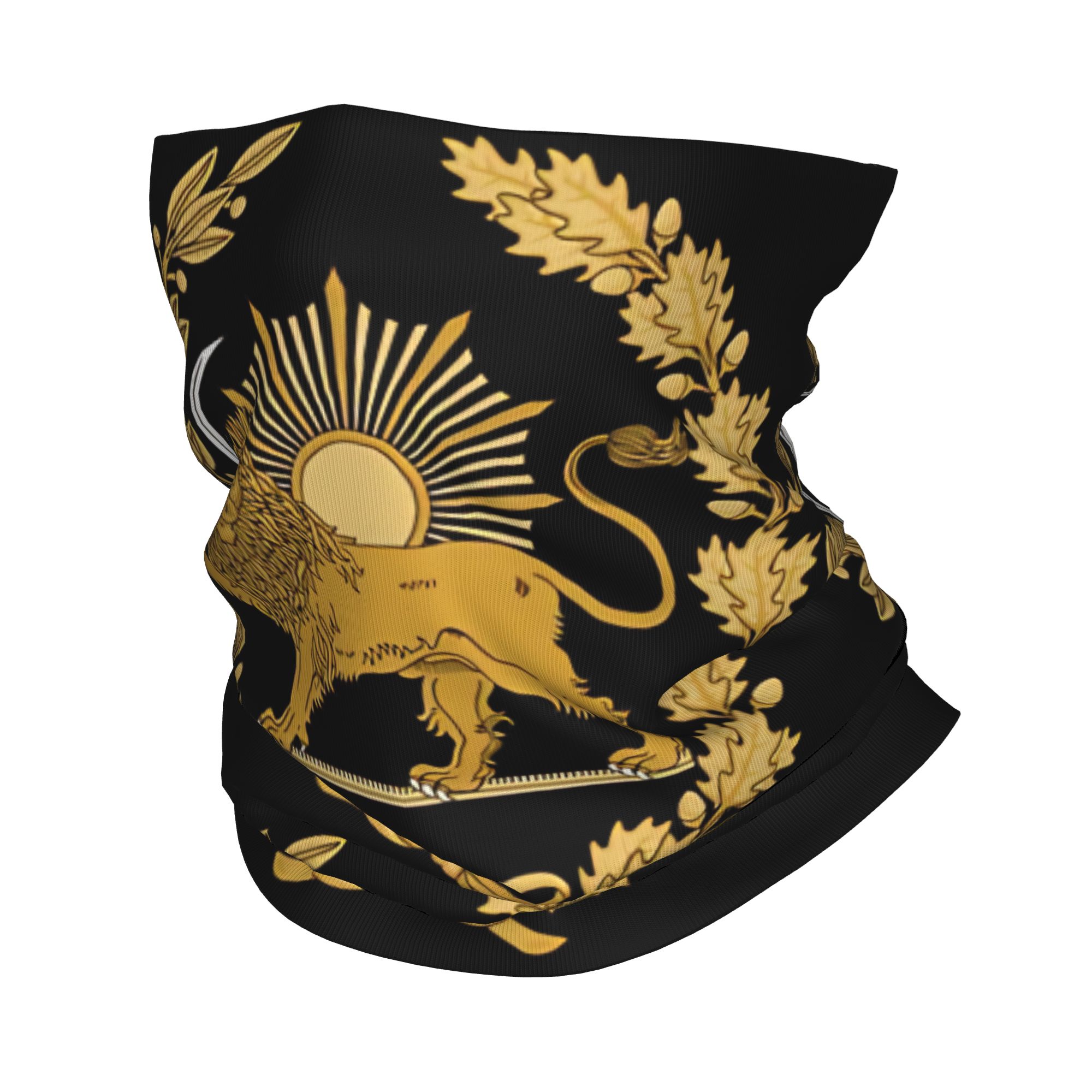 Balaclava Face Mask - Bandana Lambang Singa dan Matahari Persia