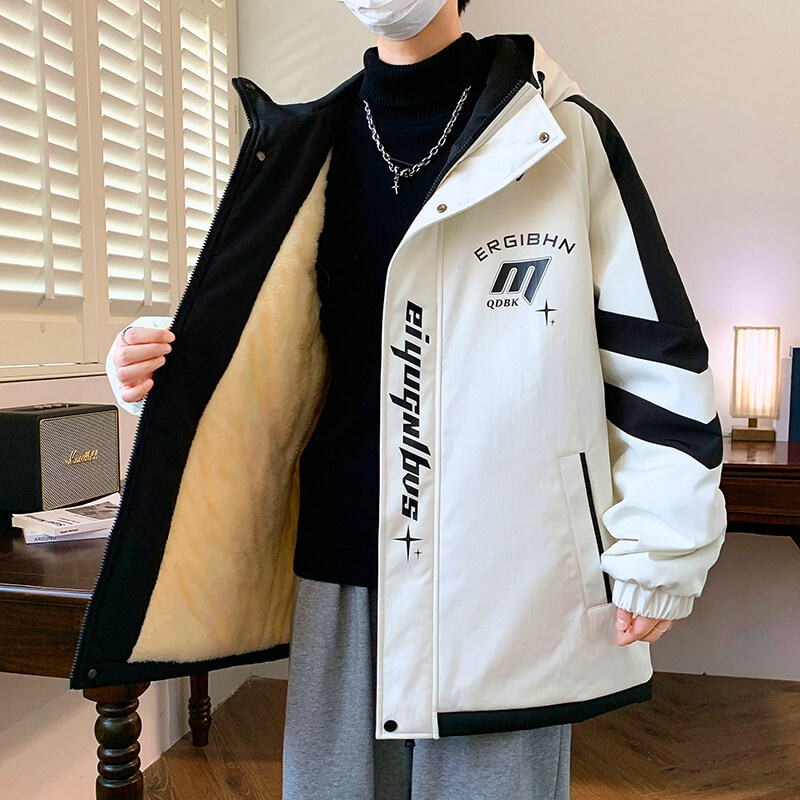 Street Fashion Youth - Jaket Hoodie Pria Fleece Tebal Hangat