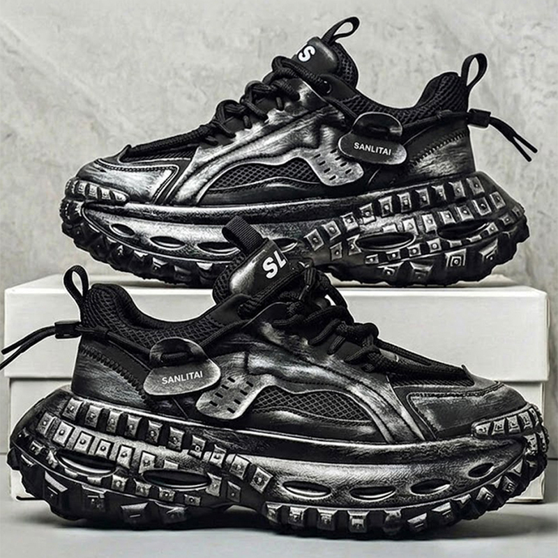 Street Fashion Walk - Sepatu Sneakers Chunky Dad Ukuran Besar