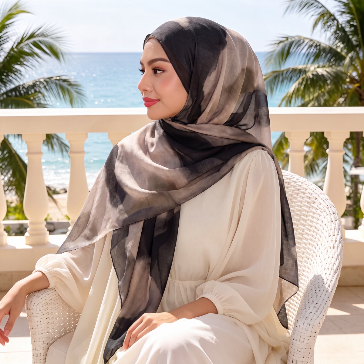 Street Fashion Hijab - Selendang Pashmina Wanita 2026, Bandana, Hijab,