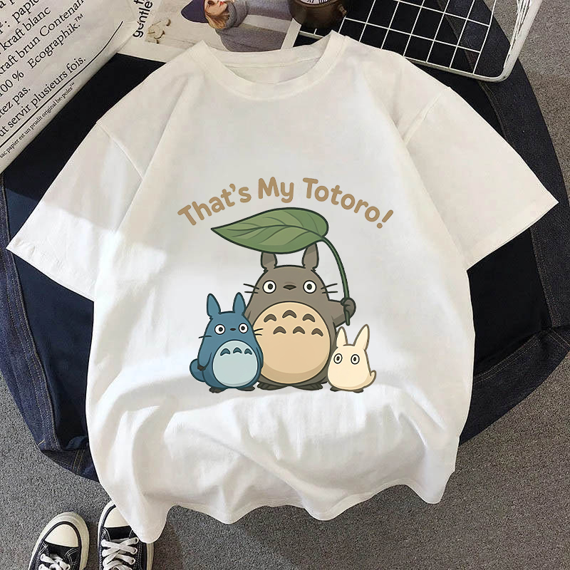 Street Fashion Y2K - Kaus My Neighbor Totoro Pakaian Anak-anak