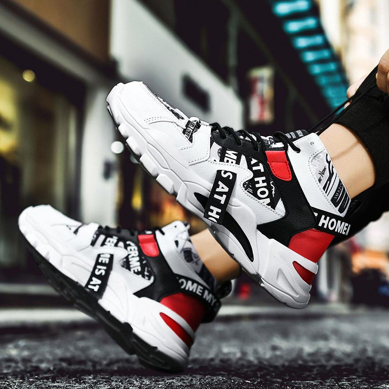 Street Fashion Outlet - Sneakers Pria Chunky Atasan Tinggi Ukuran