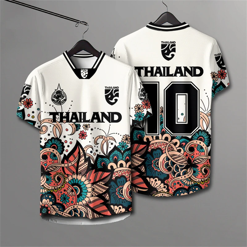 Street Fashion Thailand - Kaos 3D Print Gajah Thailand Unisex