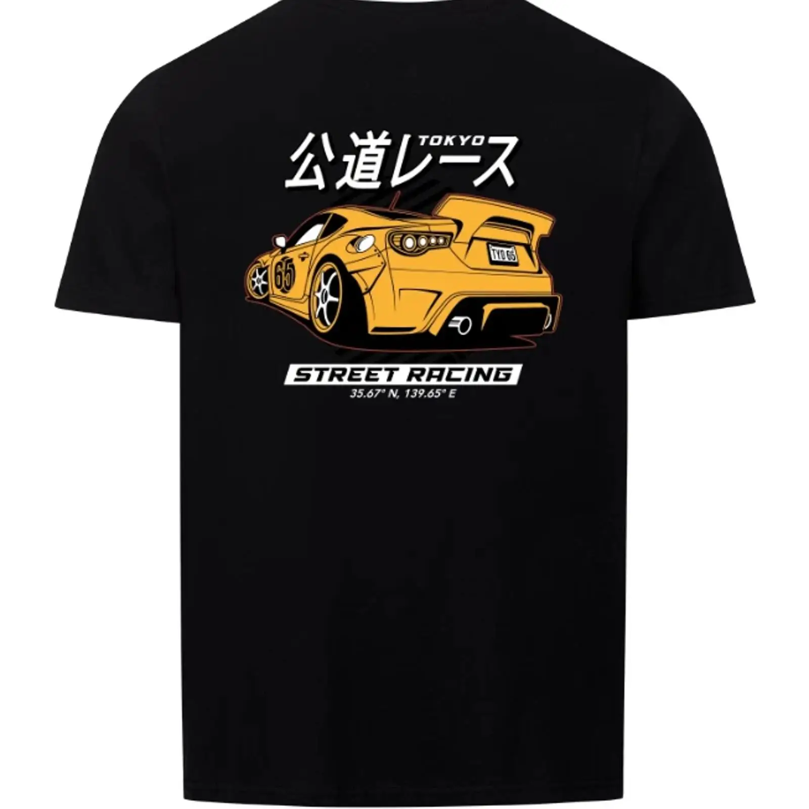 Street Fashion In Tokyo - Kaos Tokyo Street Racing JDM Mobil