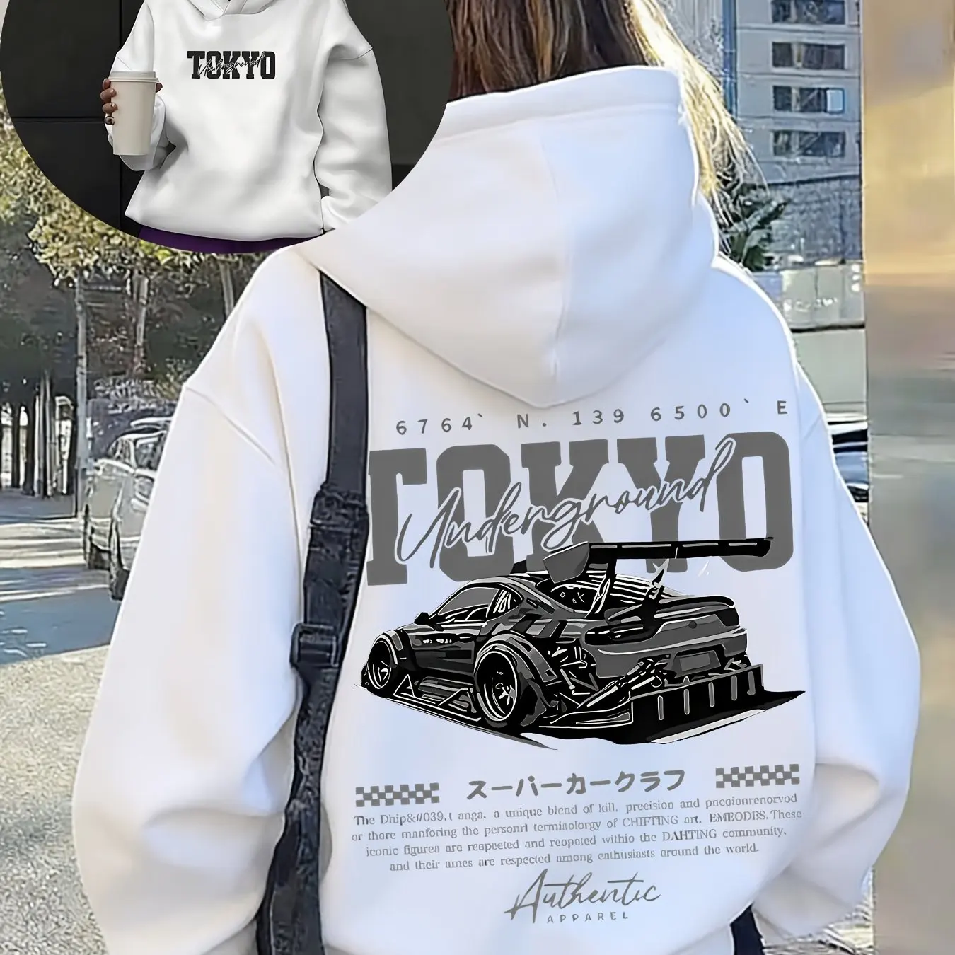 Street Fashion In Tokyo - Hoodie Streetwear Jepang Pria Tokyo JDM