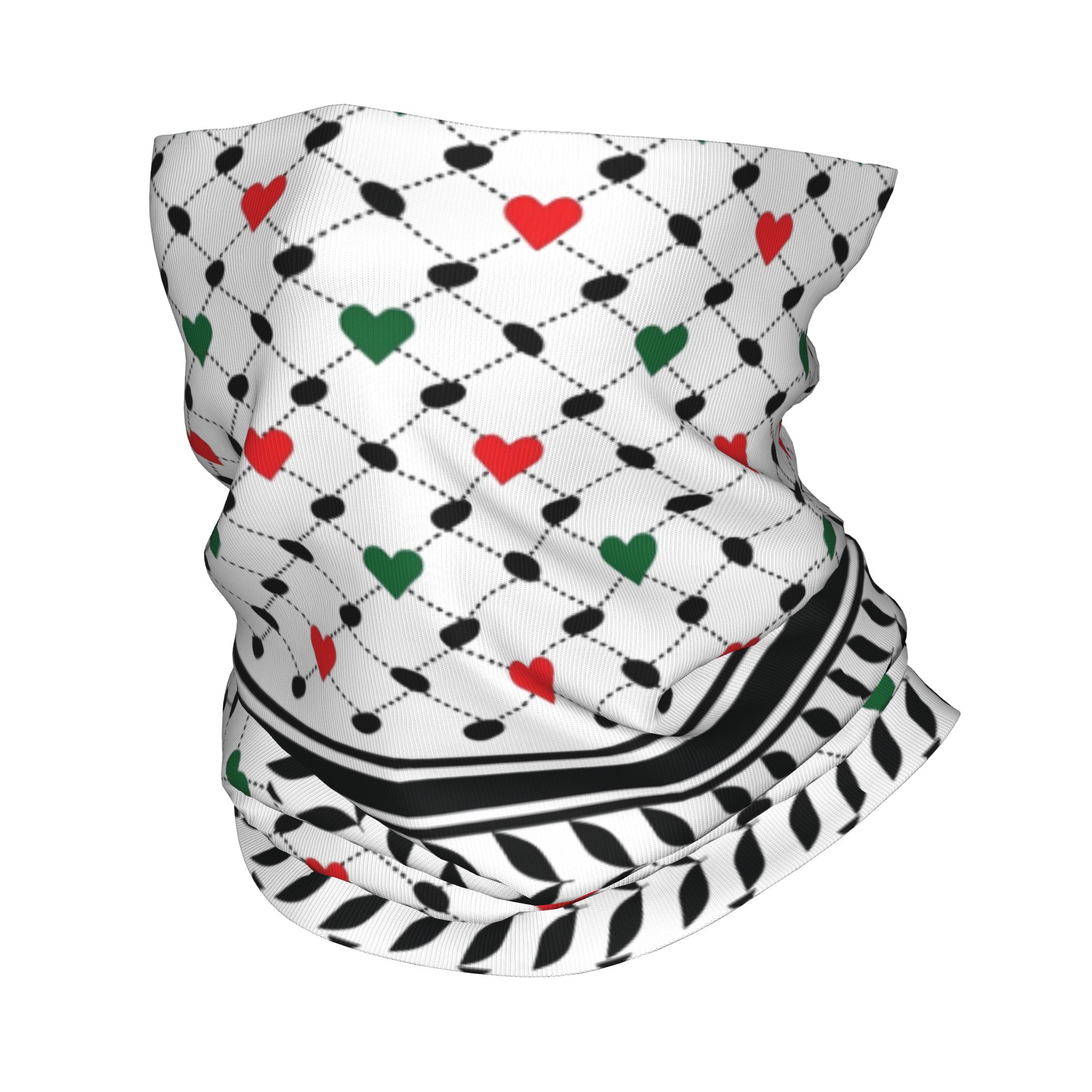 Balaclava Face Mask - Penutup Leher Keffiyeh Palestina, Bandana, Balaclava,