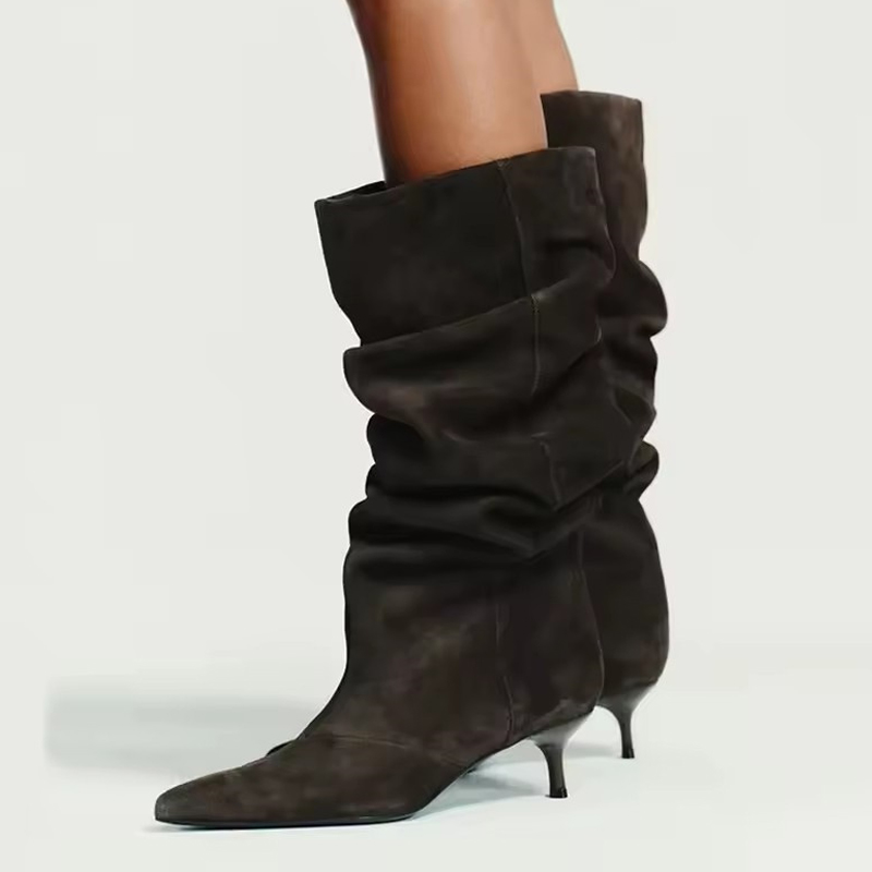 Street Fashion Designer - Sepatu Bot Tinggi Selutut Wanita Liyke