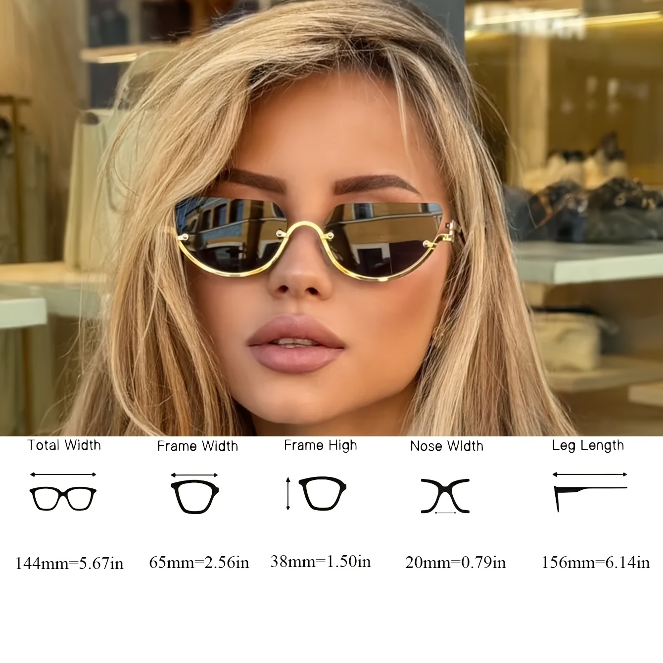 Kacamata Cat Eye Retro Setenga - Street Fashion Week ulasan dan harga