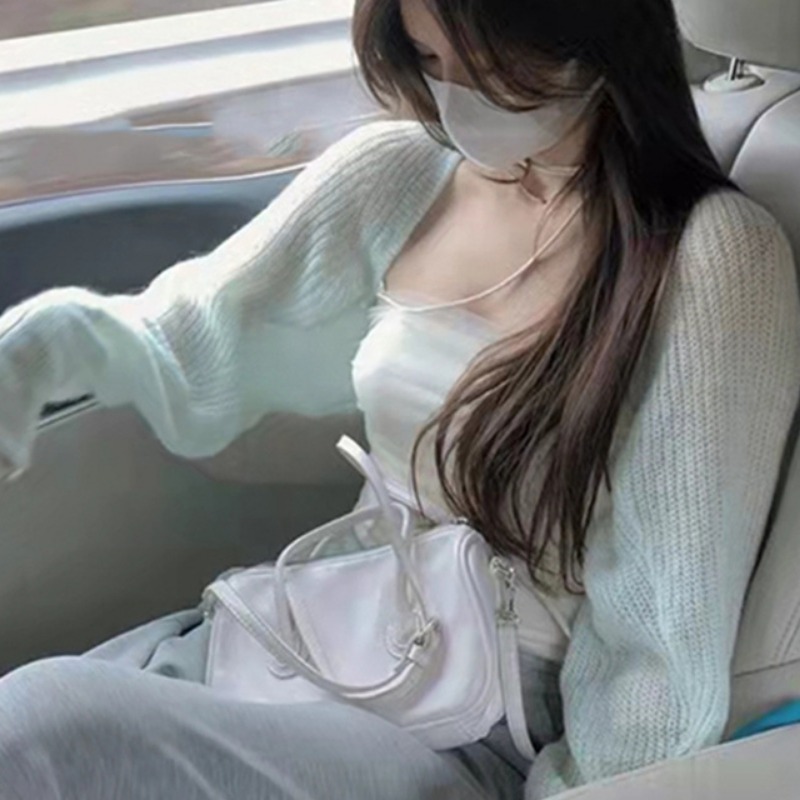 Kardigan gaya Korea untuk wani - Street Fashion Korean Girl ulasan dan harga