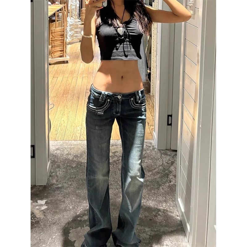 Celana Jeans Bootcut Wanita Tr - Street Fashion Week ulasan dan harga