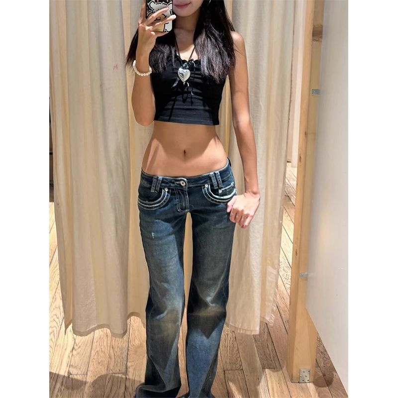 Celana Jeans Bootcut Wanita Tr - Street Fashion Week ulasan dan harga