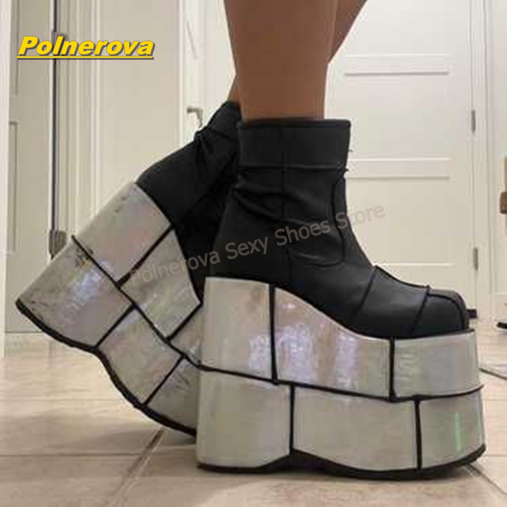 Sepatu Bot Wanita Y2K Warna Ca - Street Fashion Y2K ulasan dan harga