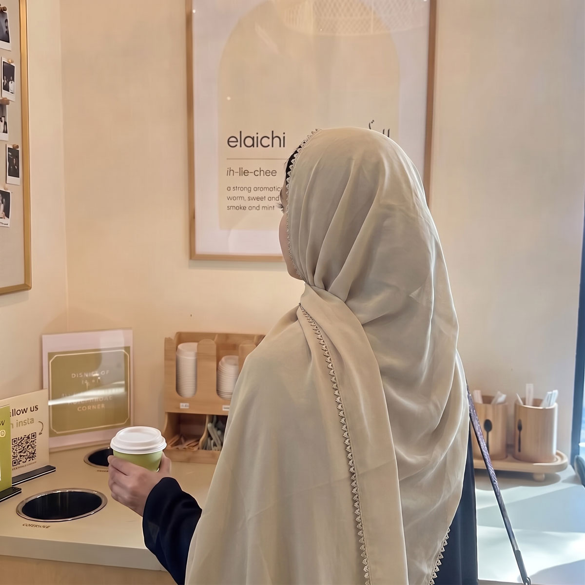 Hijab Chiffon Mewah untuk Wani - Street Fashion Hijab ulasan dan harga