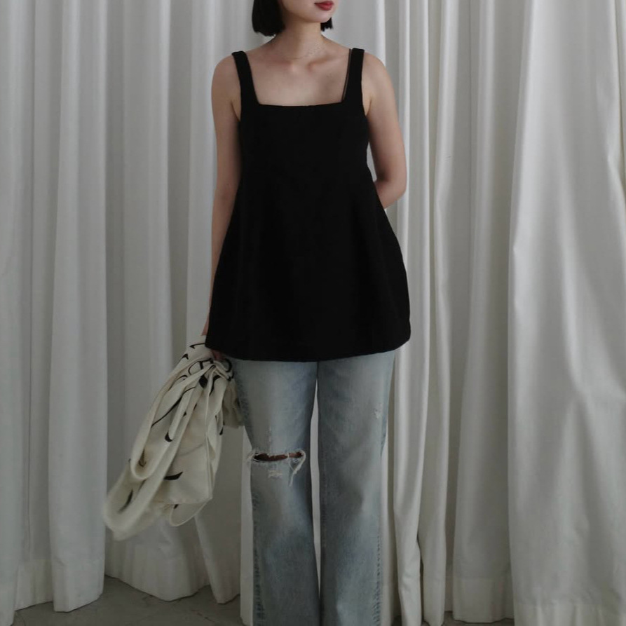 Gagarich Rompi Kamisol Kerah T - Japanese Street Fashion Female ulasan dan harga