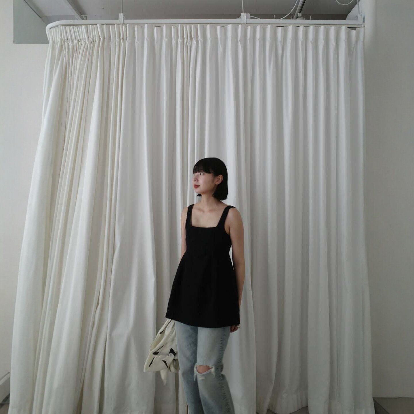 Gagarich Rompi Kamisol Kerah T - Japanese Street Fashion Female ulasan dan harga