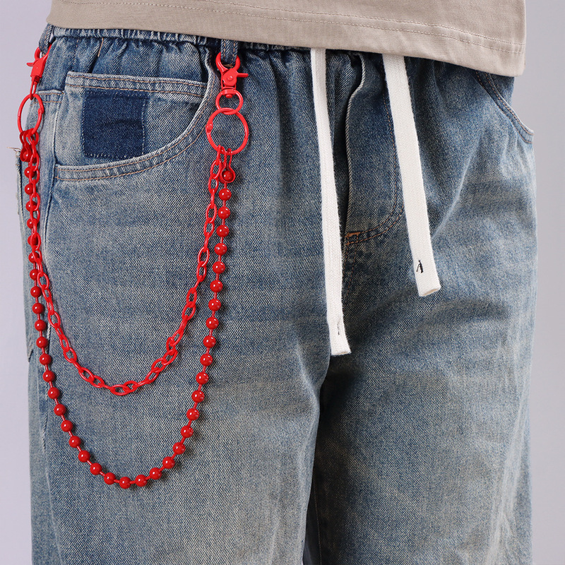 Rantai Celana Berlapis Banyak  - Girl Fashion Street ulasan dan harga