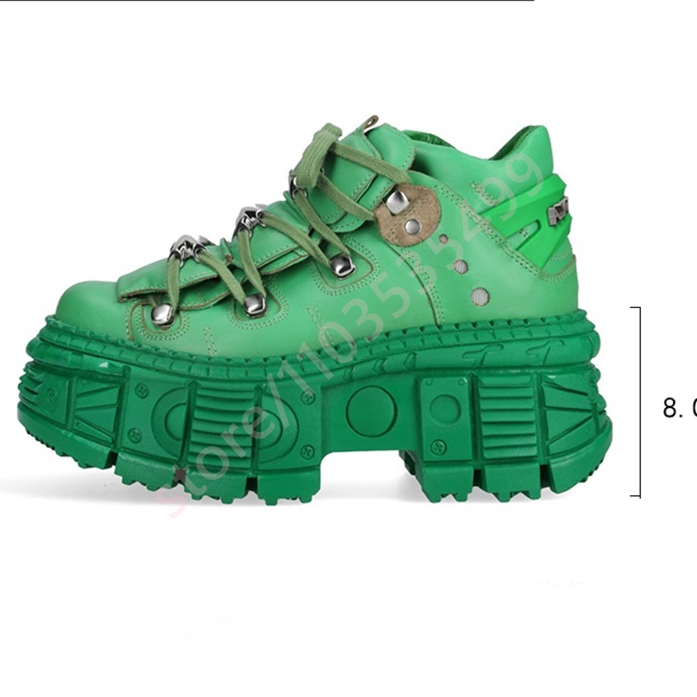 Sepatu Boots Pendek Punk Rivet - Street Fashion Y2K ulasan dan harga