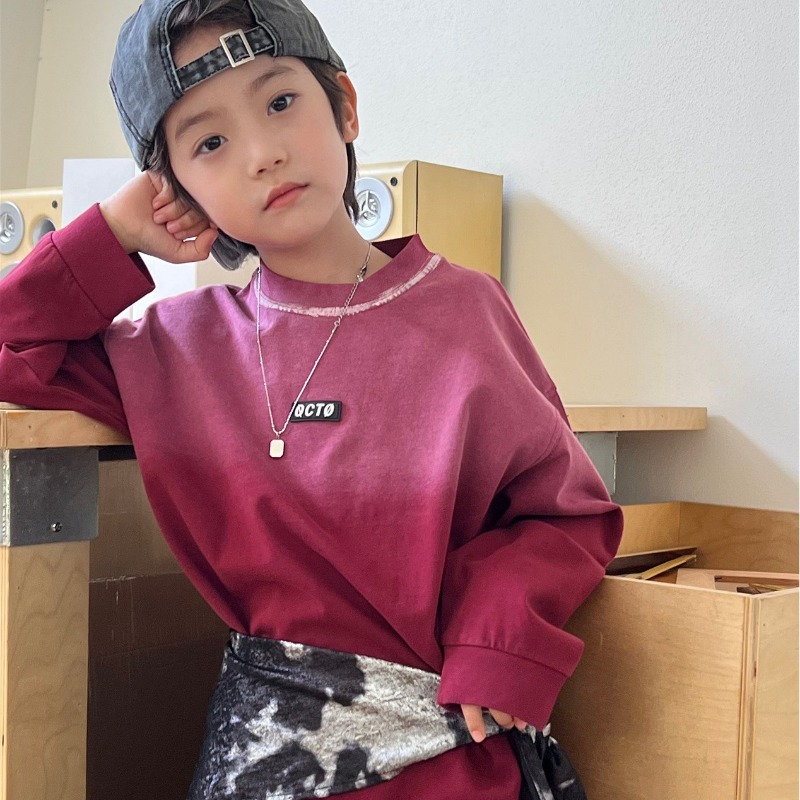 Kaos Anak Laki-laki Perempuan  - Street Fashion Korean Girl ulasan dan harga