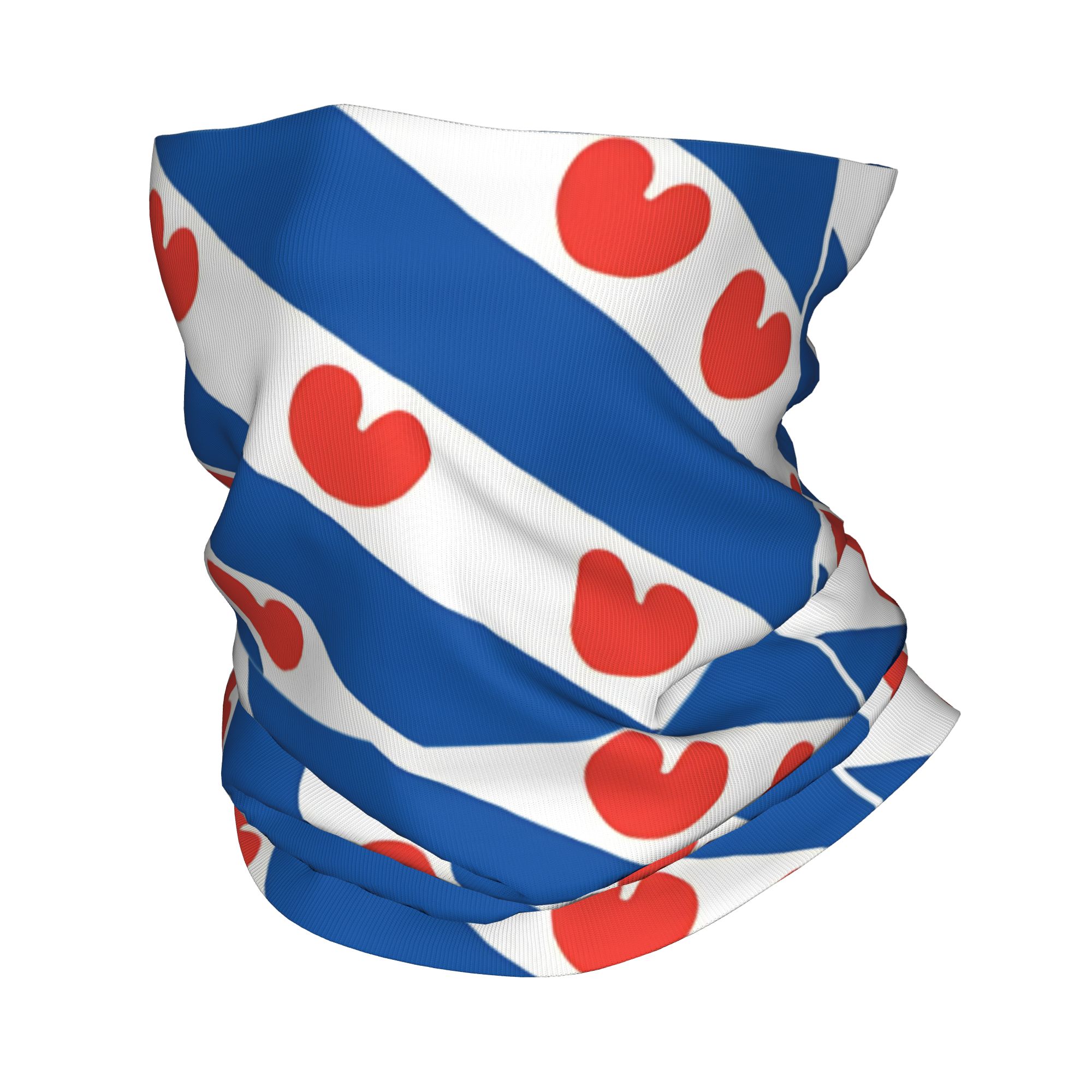 Friesland Flag Bandana Vintage - Balaclava Face Mask ulasan dan harga