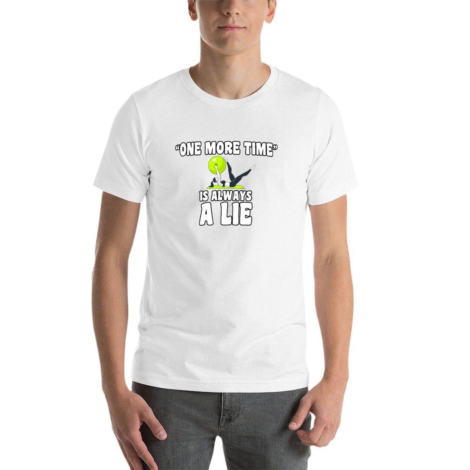 Kaos Kutipan Pilates Lucu Kaos - Street Fashion Quotes ulasan dan harga