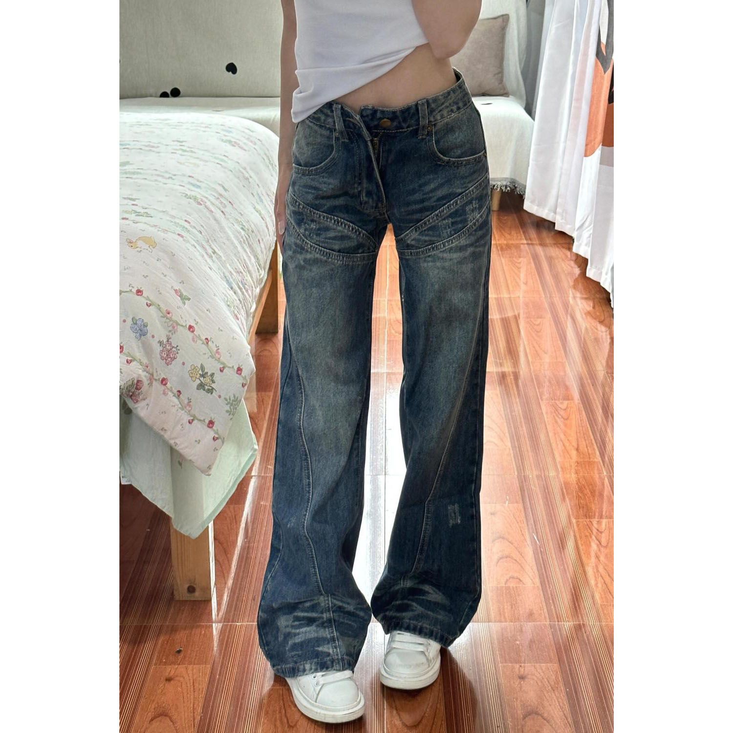 Celana Jeans Wanita Gaya Vinta - Japanese Street Fashion Female ulasan dan harga