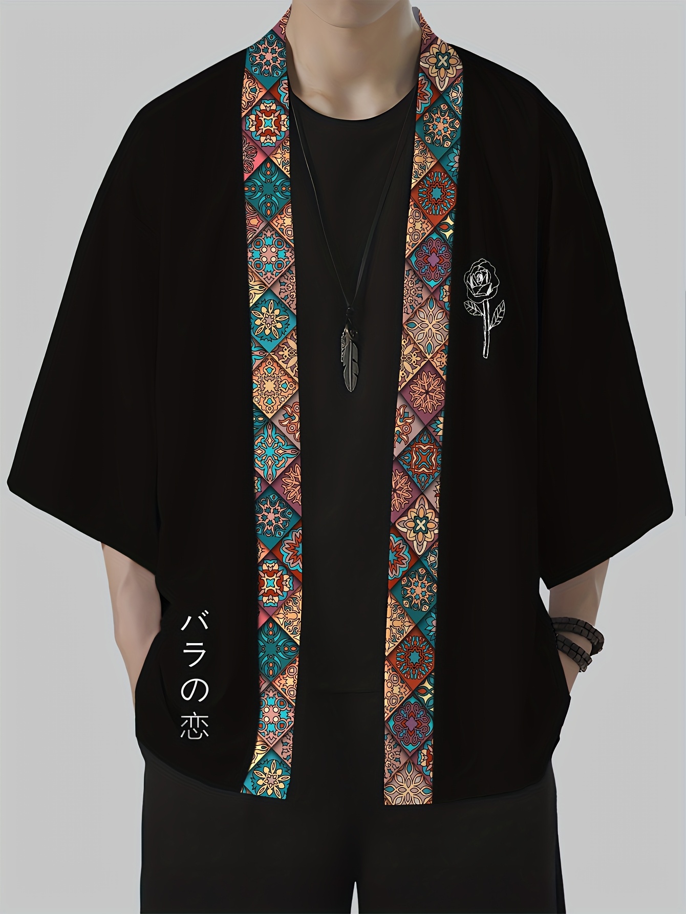 Kimono Pria Musim Panas 2026 D - Street Fashion Designer ulasan dan harga