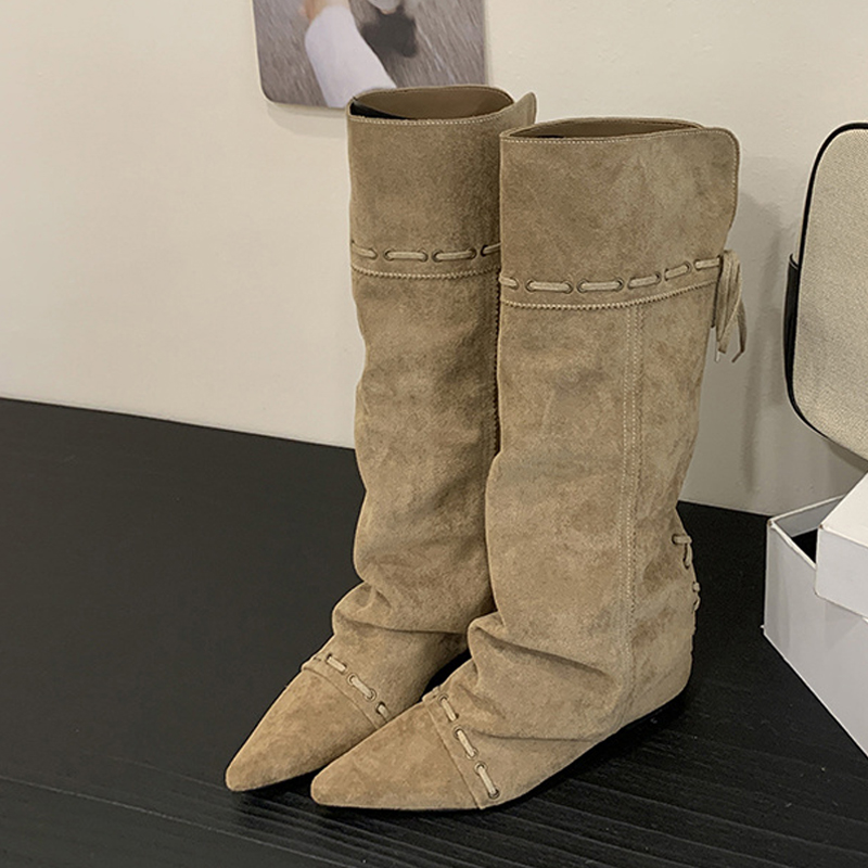 Liyke Sepatu Bot Setinggi Lutu - Street Fashion Designer ulasan dan harga