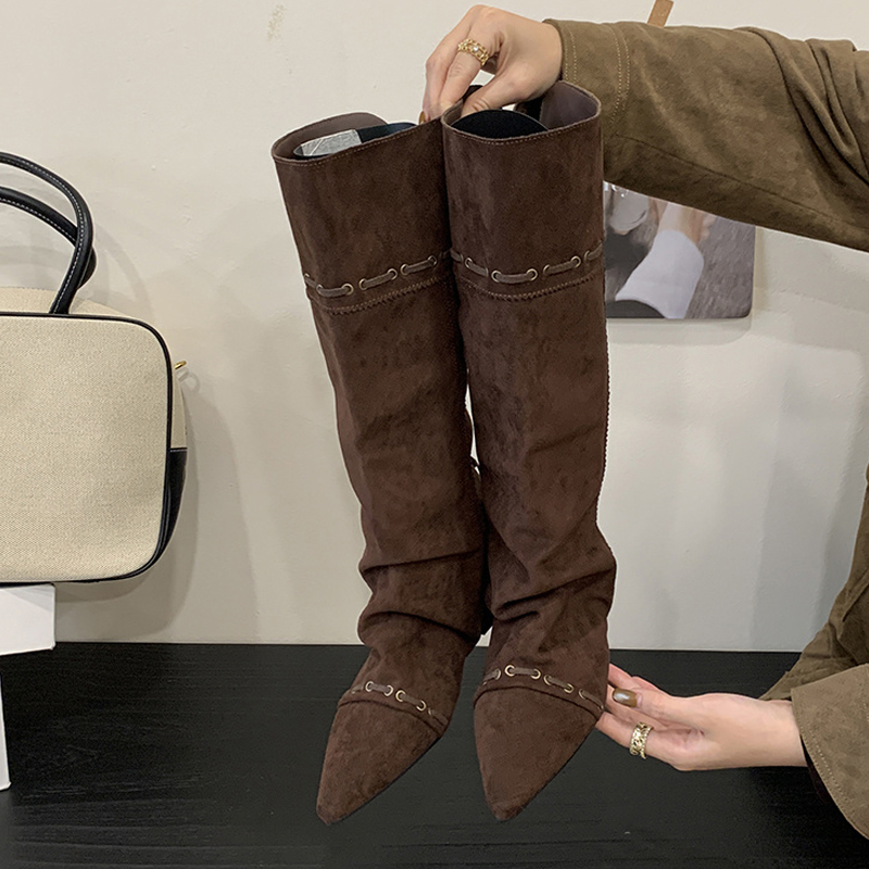 Liyke Sepatu Bot Setinggi Lutu - Street Fashion Designer ulasan dan harga