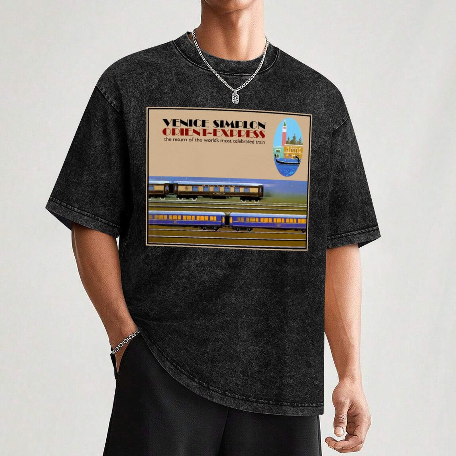 VENICE SIMPLON : Kaos Cetak Vi - Street Fashion Venice ulasan dan harga