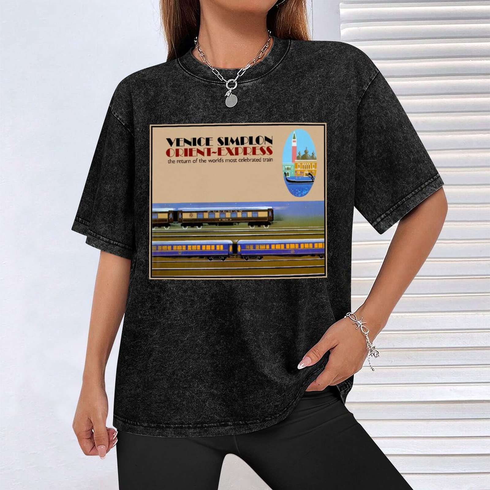 VENICE SIMPLON : Kaos Cetak Vi - Street Fashion Venice ulasan dan harga