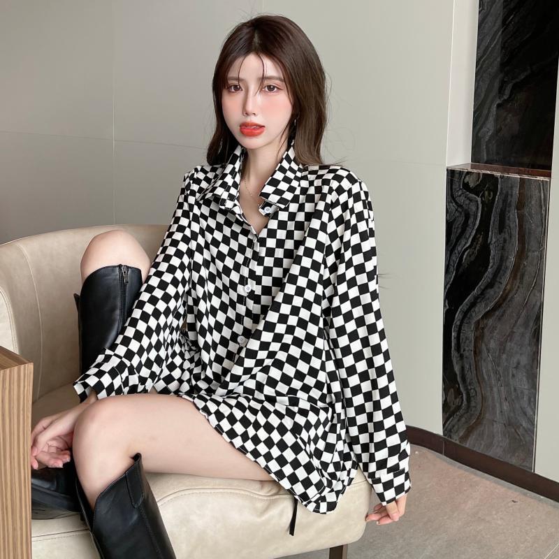 Atasan Kemeja High Street Long - Street Fashion Youth ulasan dan harga