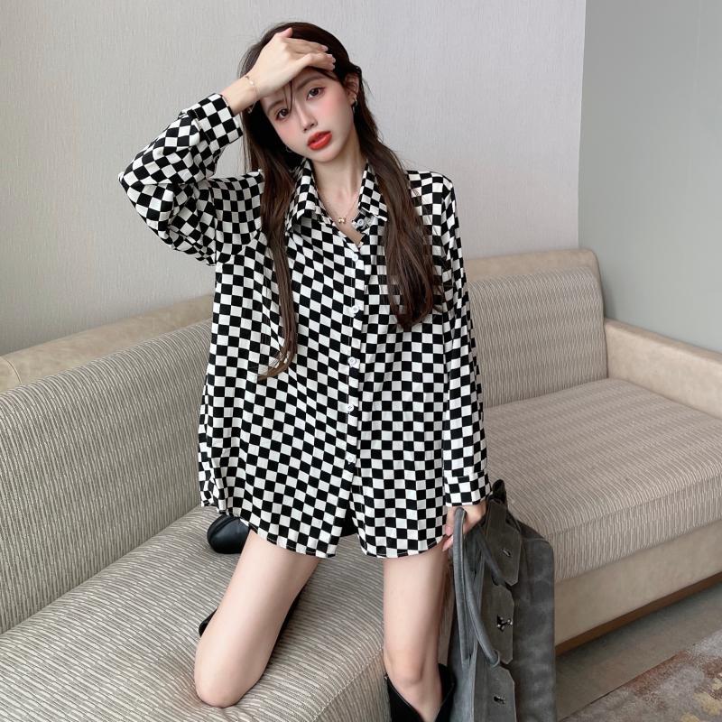 Atasan Kemeja High Street Long - Street Fashion Youth ulasan dan harga