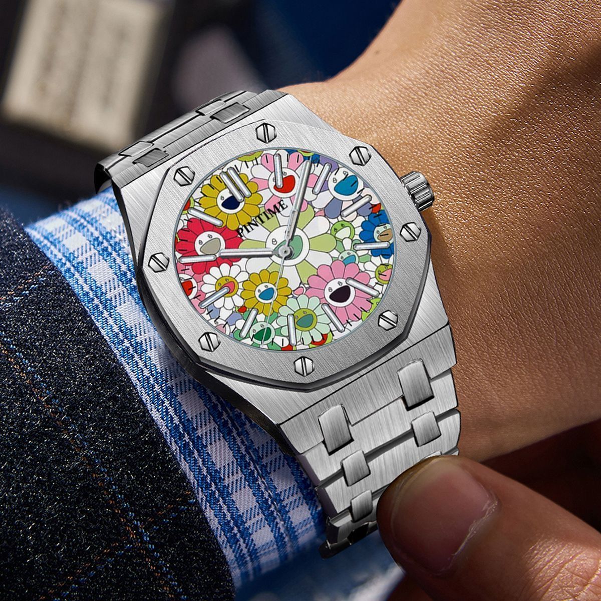 Jam Tangan Kuarsa Pria Trendy  - Street Fashion Youth ulasan dan harga