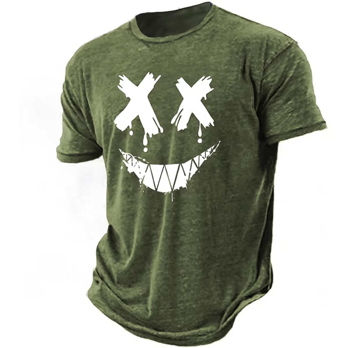 Kaos pria 3D bergambar terseny - Street Fashion Definition ulasan dan harga
