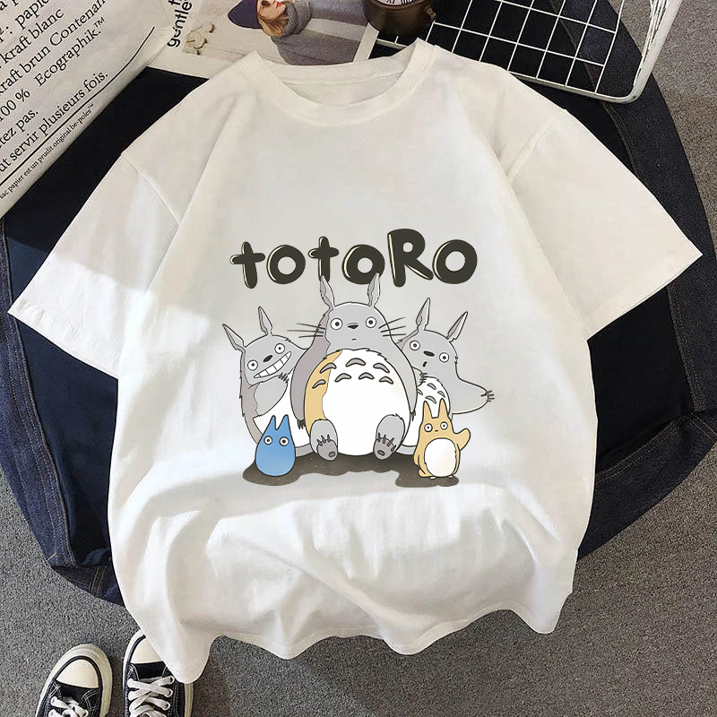 Kaus My Neighbor Totoro Pakaia - Street Fashion Y2K ulasan dan harga