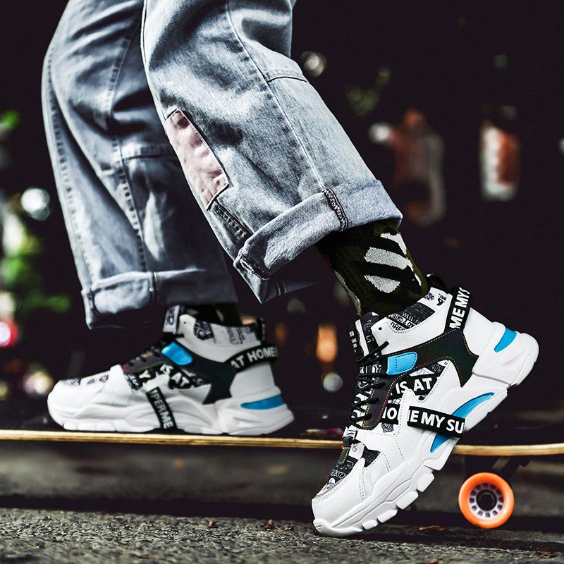 Sneakers Pria Chunky Atasan Ti - Street Fashion Outlet ulasan dan harga