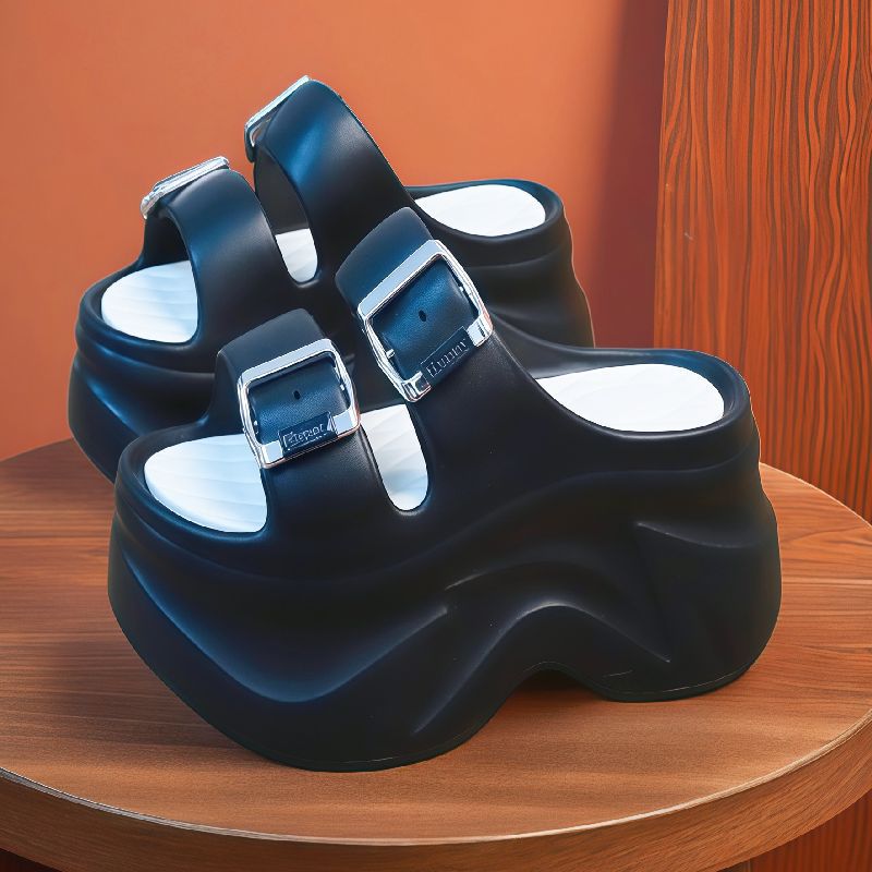 Sandal Platform Fashion Hak Ti - Girl Fashion Street ulasan dan harga