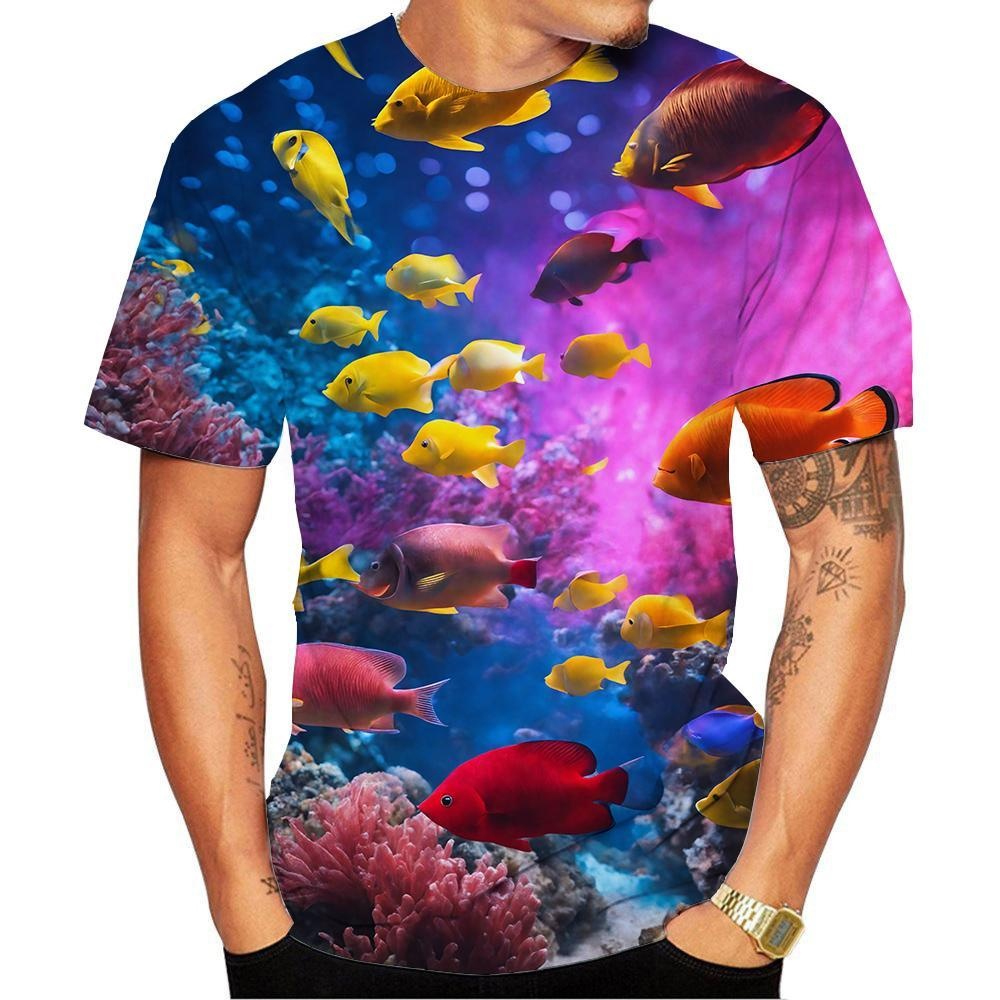 T-shirt pola catatan dan simbo - Street Fashion Definition ulasan dan harga
