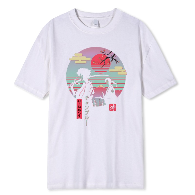 2 Kaus Pria Gambar Cetak Hip H - Street Fashion Walk ulasan dan harga