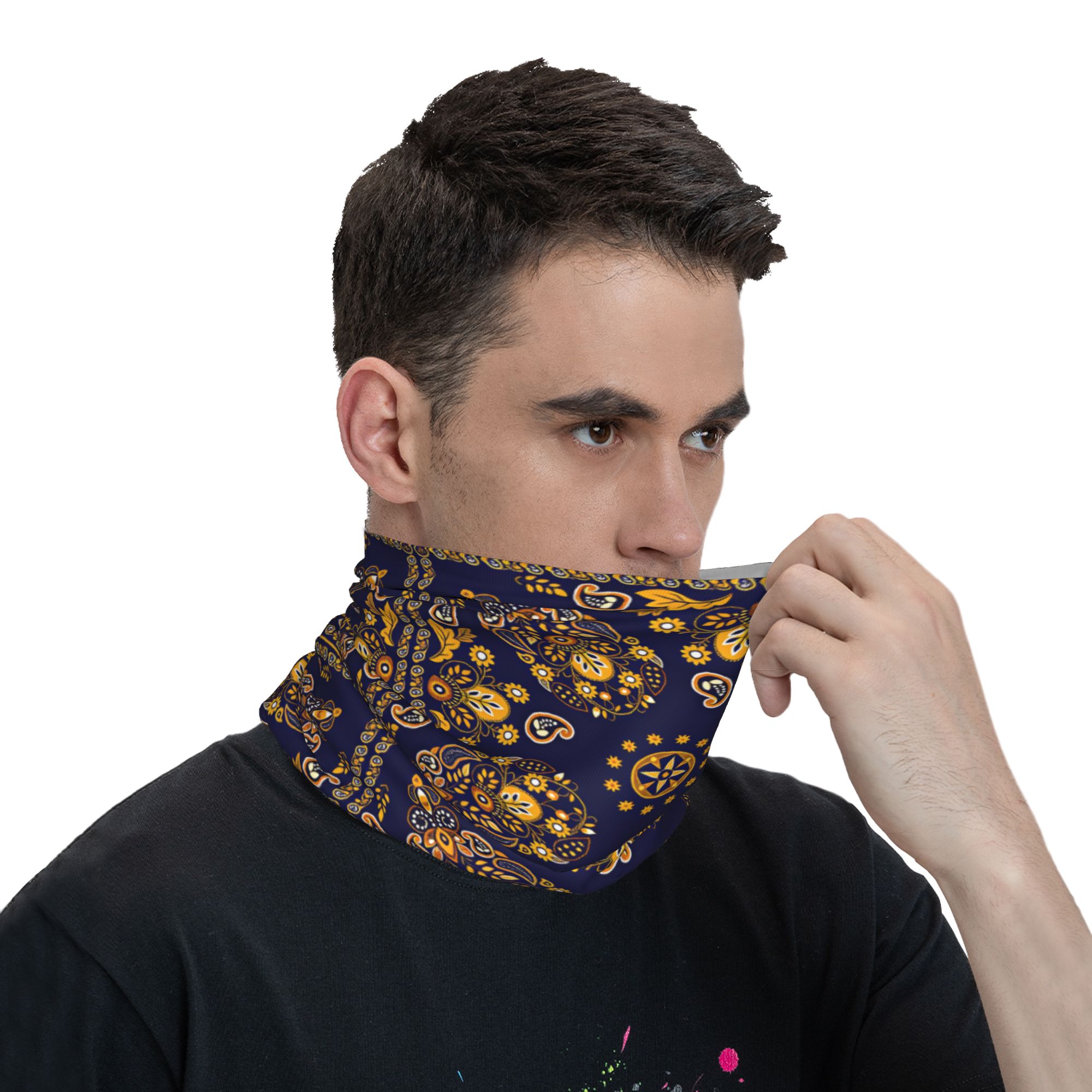 Masker Pola Paisley Balaclava  - Balaclava Face Mask ulasan dan harga