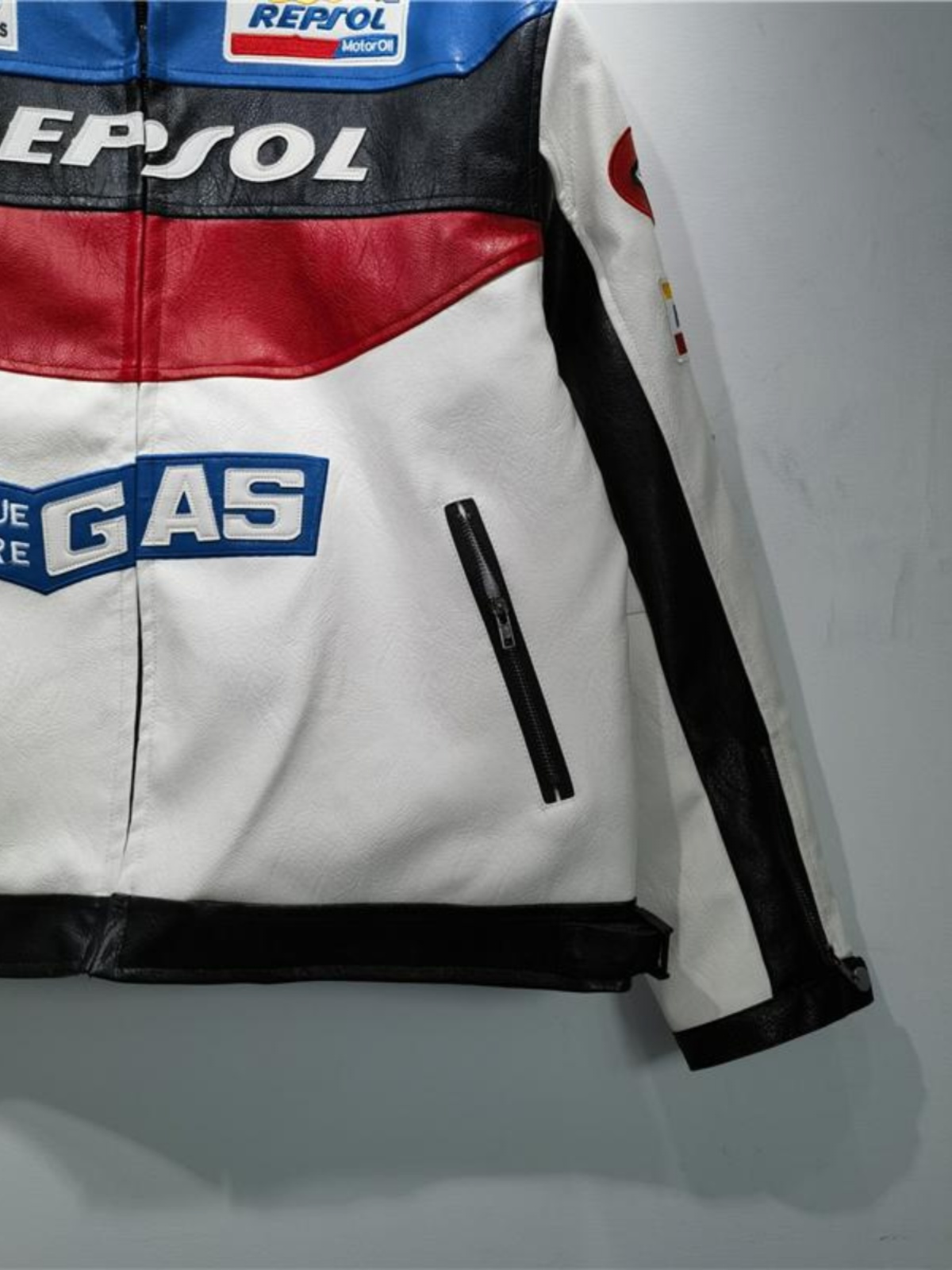 Jaket Kulit PU Gaya Retro untu - Street Fashion Youth ulasan dan harga