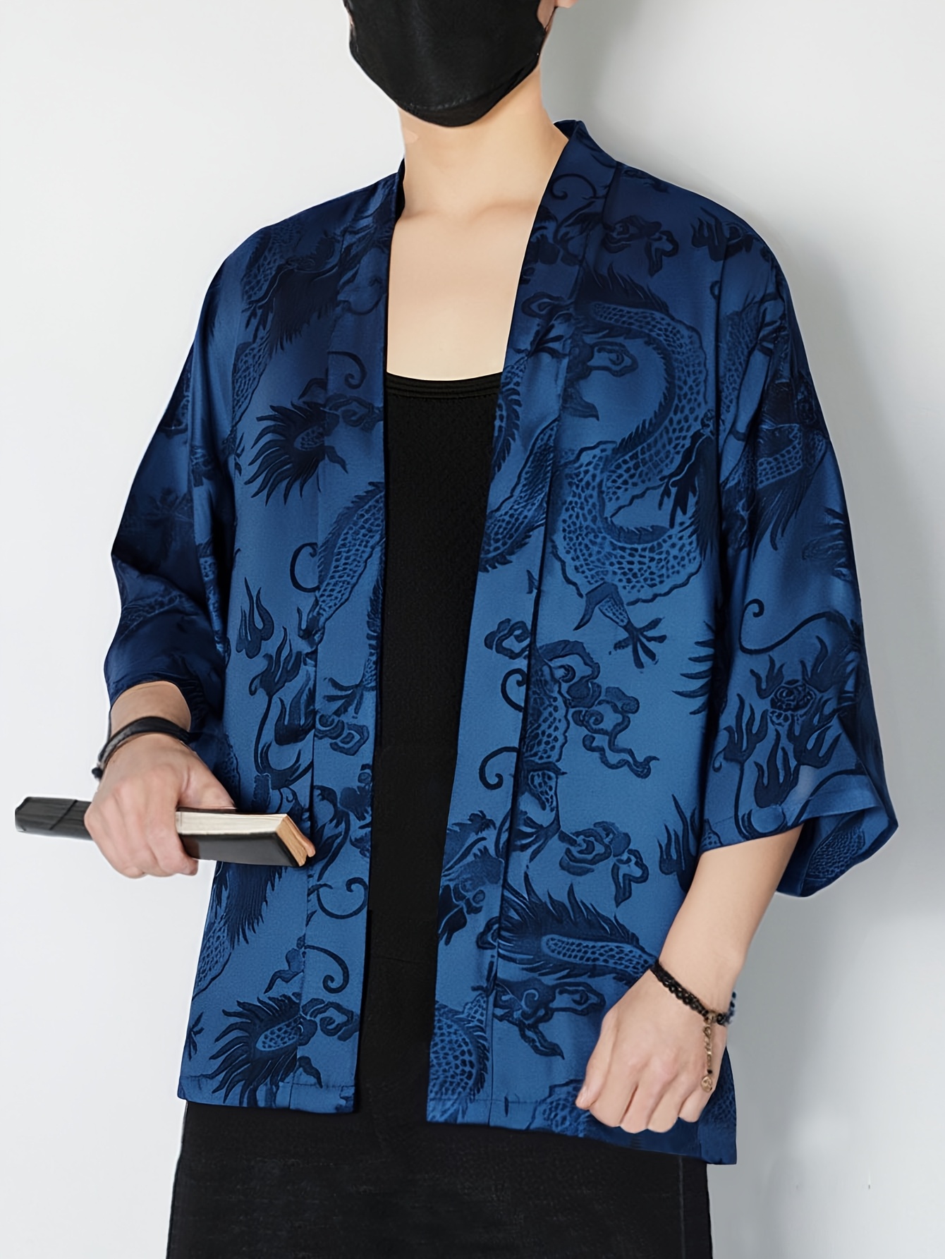 Kimono Pria Musim Panas 2026 D - Street Fashion Designer ulasan dan harga