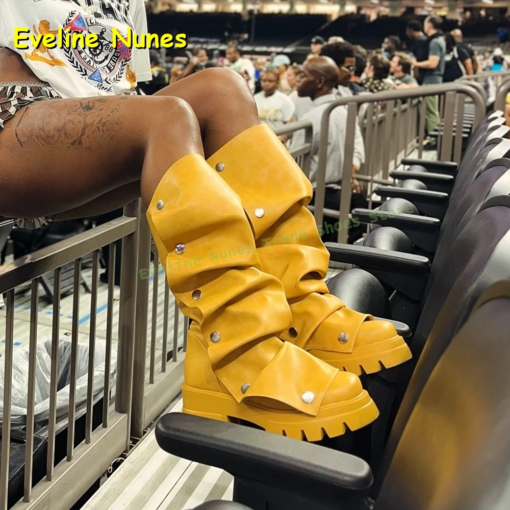 Sepatu Boots Tinggi Selutut Ga - Girl Fashion Street ulasan dan harga