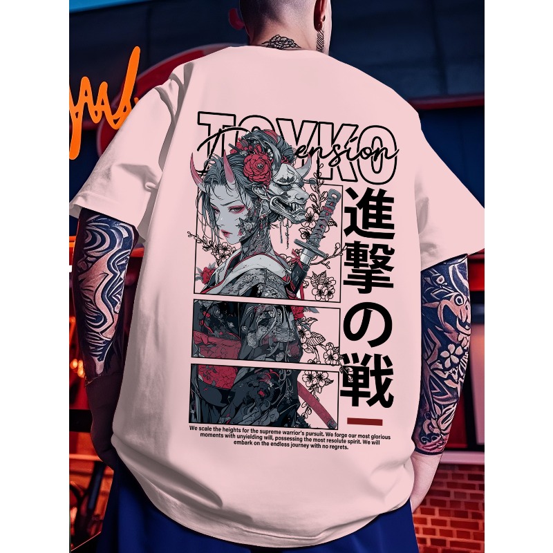 Kaus Pria Kasual Olahraga Jala - Japanese Street Fashion Female ulasan dan harga