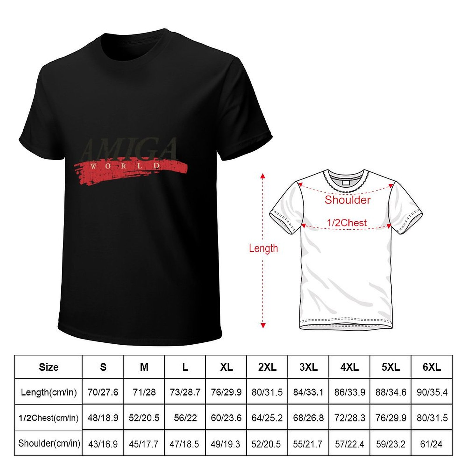 Kaos Amiga World Magazine 1985 - Street Fashion Magazines ulasan dan harga