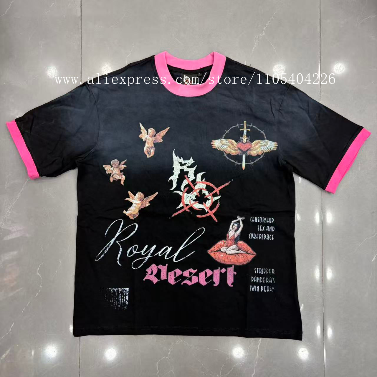 Kaos Lengan Pendek Katun Murni - Street Fashion Definition ulasan dan harga