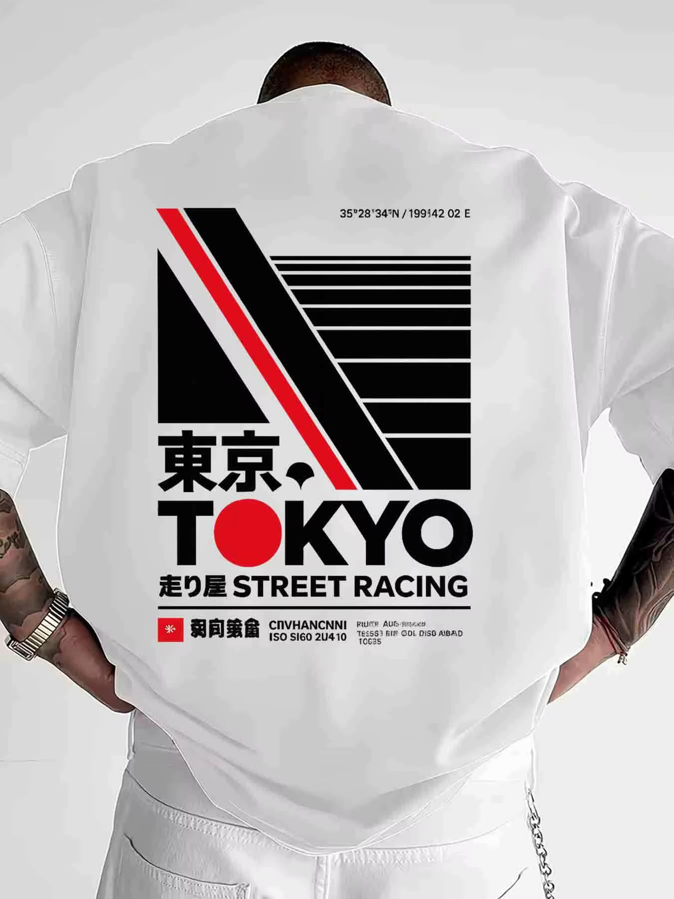 Kaos Print Gaya Jalanan Tokyo  - Street Fashion In Tokyo ulasan dan harga