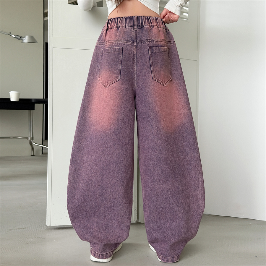 Celana Jeans Anak Gaya Jalanan - Street Fashion Korean Girl ulasan dan harga