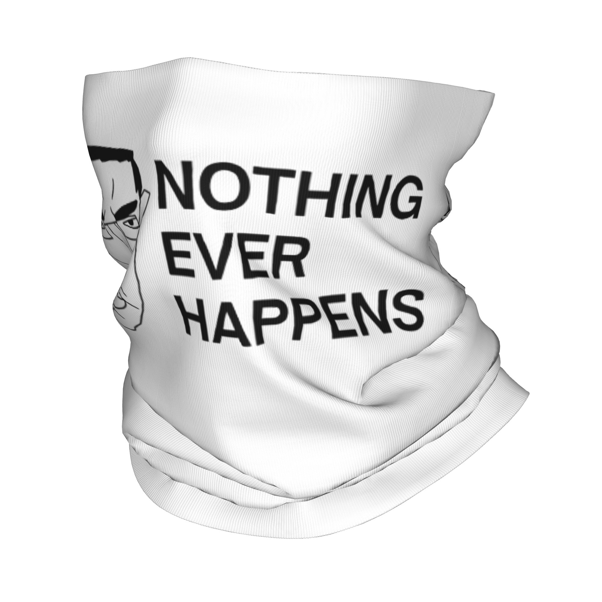 Chudjak Chud Nothing Ever Happ - Balaclava Face Mask ulasan dan harga
