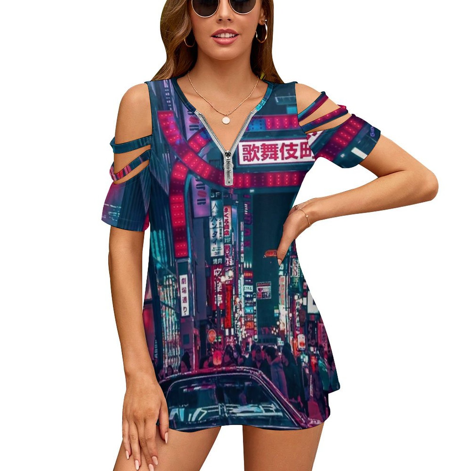 Kaus wanita Tokyo Street, Kaus - Street Fashion In Tokyo ulasan dan harga